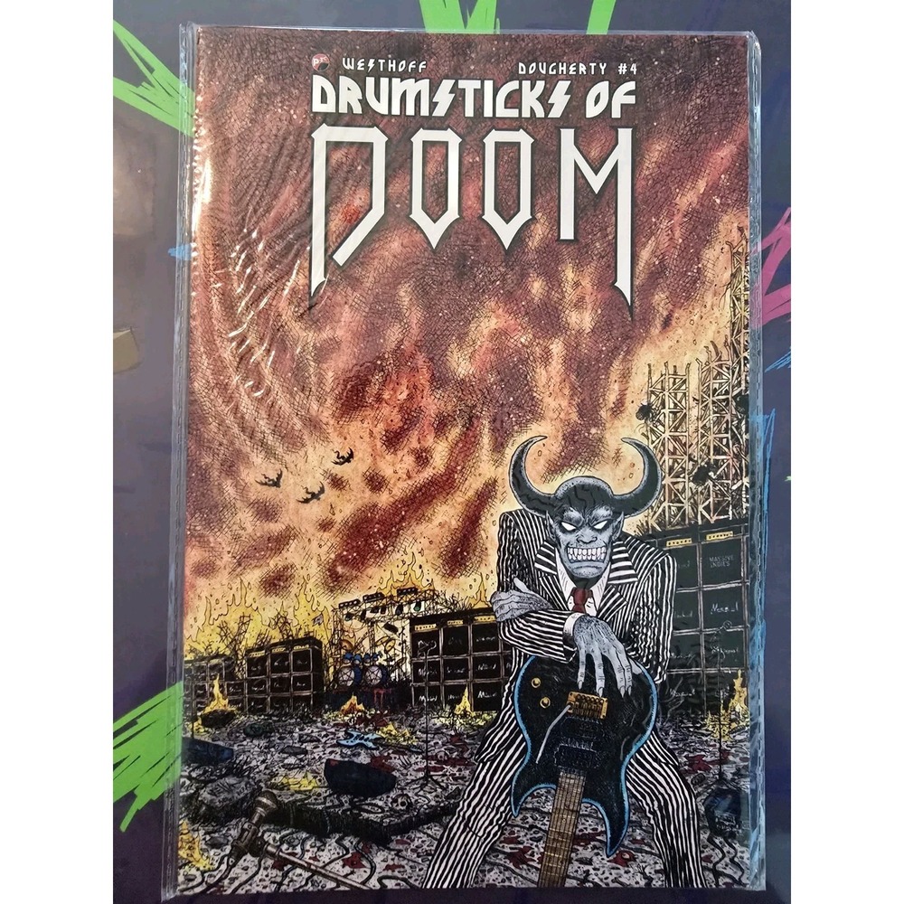 Drumsticks Of Doom‎ #4 (Of 4) Cover A Ryan Vella